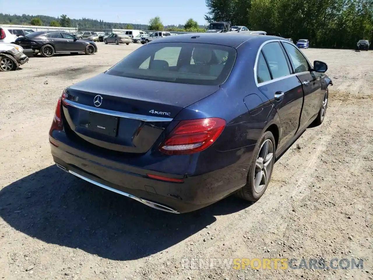 4 Photograph of a damaged car WDDZF4KB6KA554819 MERCEDES-BENZ E-CLASS 2019