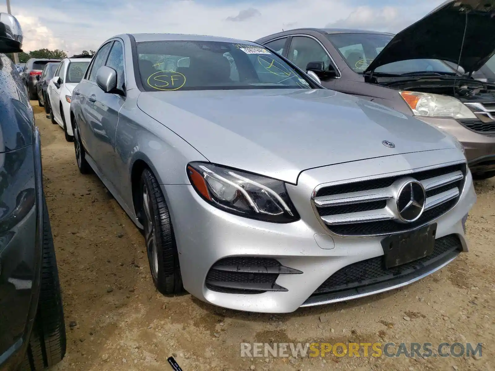 1 Photograph of a damaged car WDDZF4KB6KA607454 MERCEDES-BENZ E-CLASS 2019