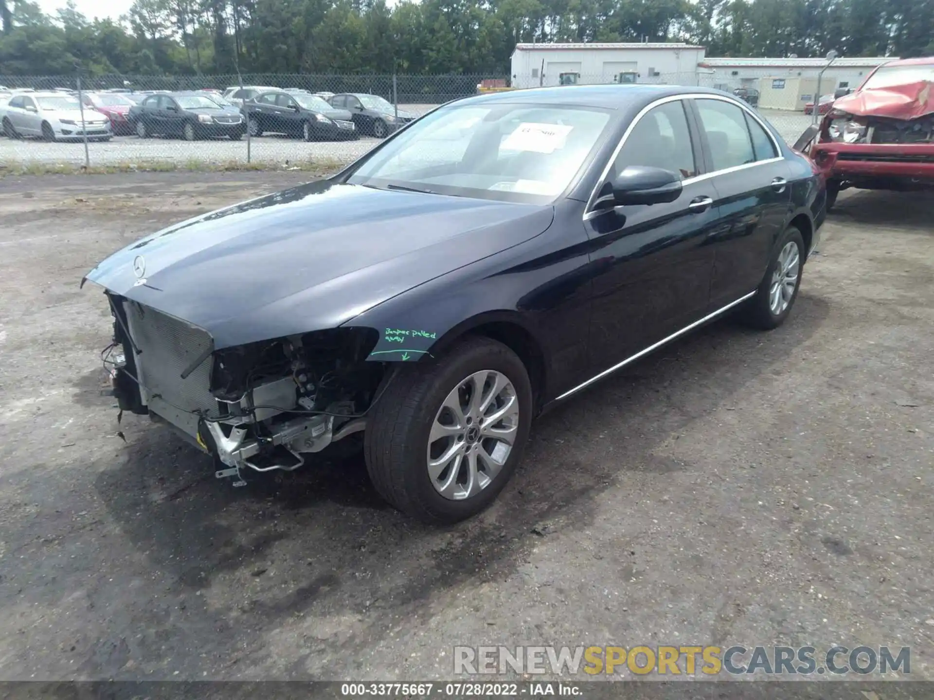 2 Photograph of a damaged car WDDZF4KB6KA612167 MERCEDES-BENZ E-CLASS 2019