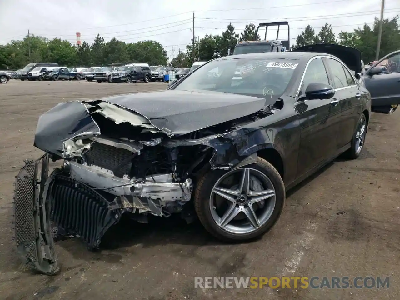 2 Photograph of a damaged car WDDZF4KB7KA515219 MERCEDES-BENZ E-CLASS 2019