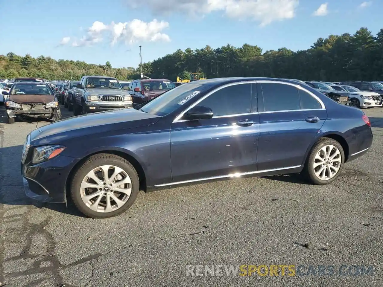 1 Photograph of a damaged car WDDZF4KB7KA594424 MERCEDES-BENZ E-CLASS 2019