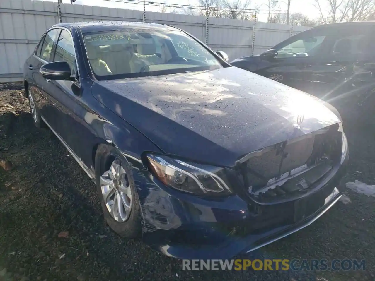 1 Photograph of a damaged car WDDZF4KB7KA623808 MERCEDES-BENZ E-CLASS 2019