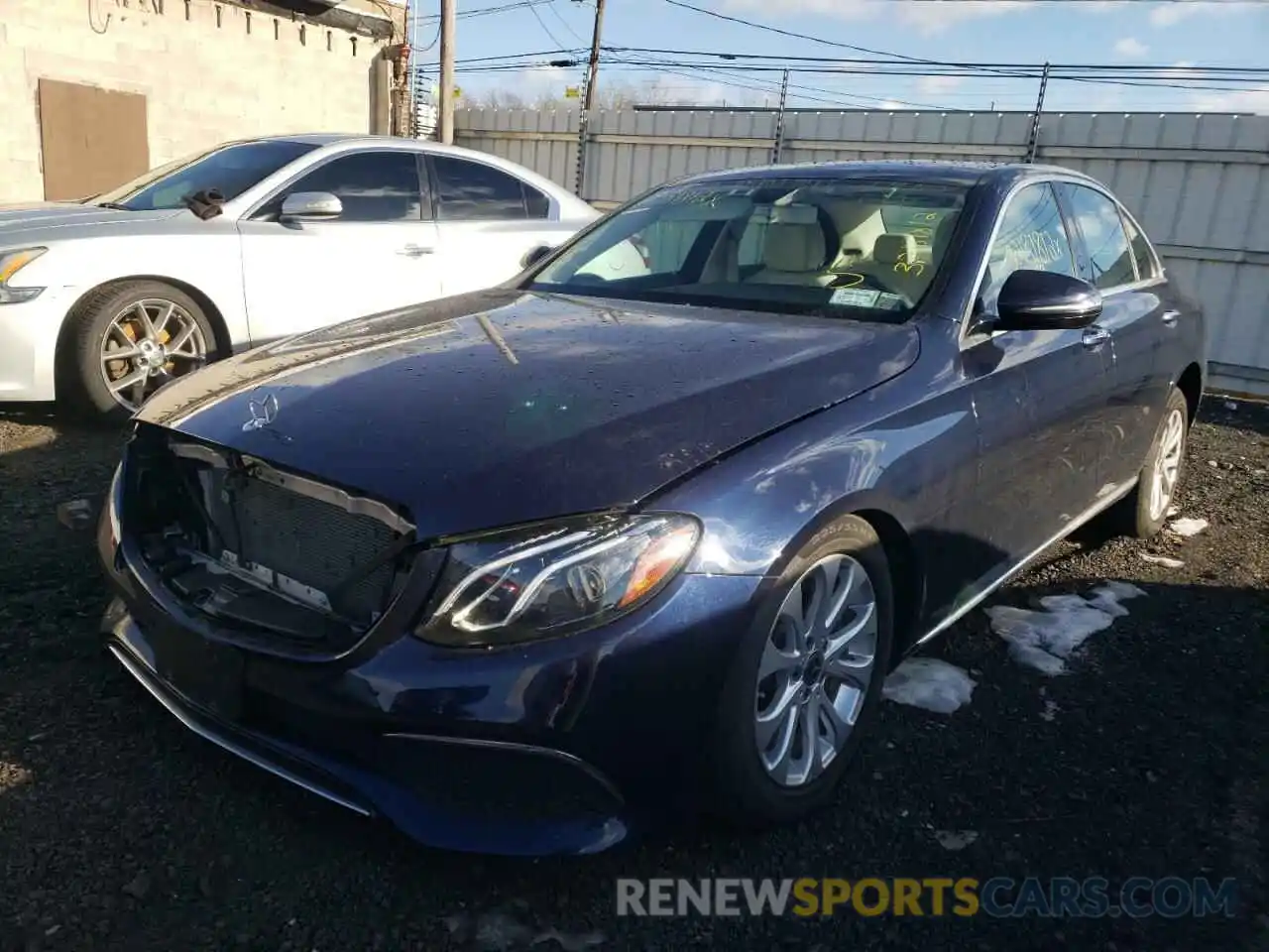 2 Photograph of a damaged car WDDZF4KB7KA623808 MERCEDES-BENZ E-CLASS 2019