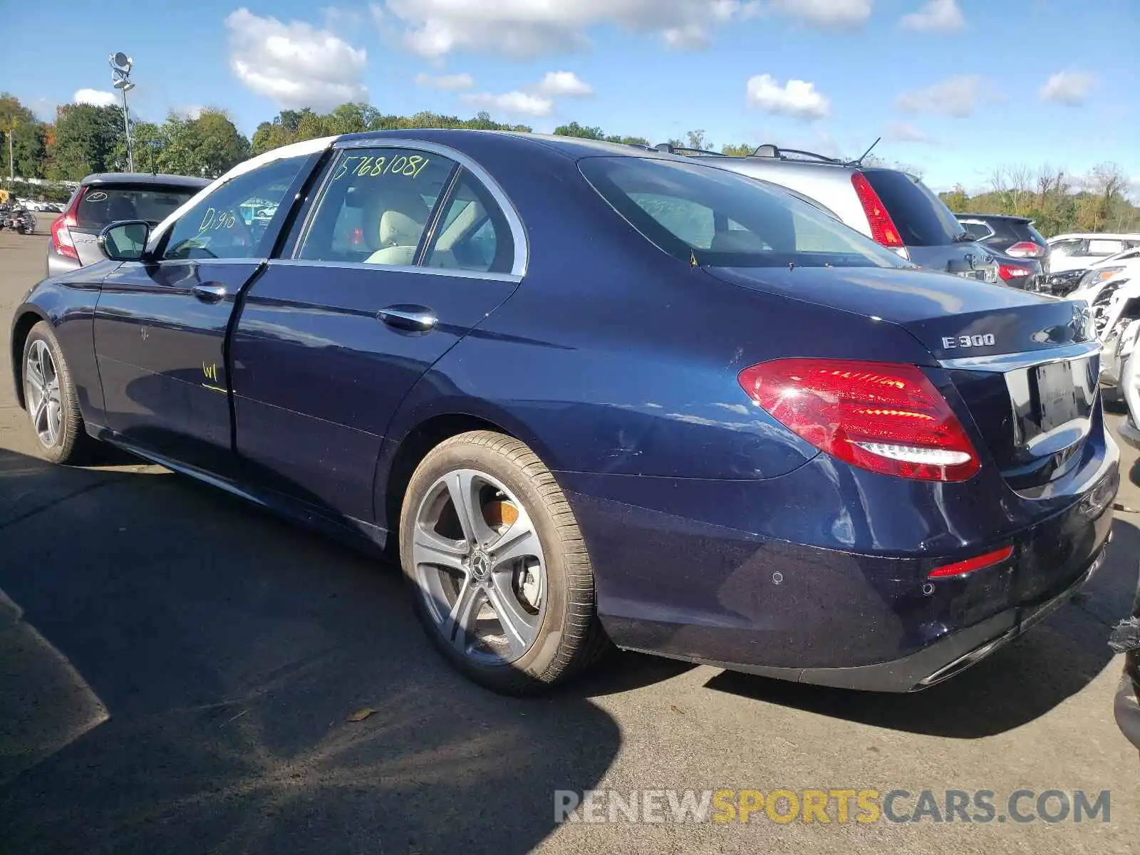 3 Photograph of a damaged car WDDZF4KB7KA642956 MERCEDES-BENZ E-CLASS 2019