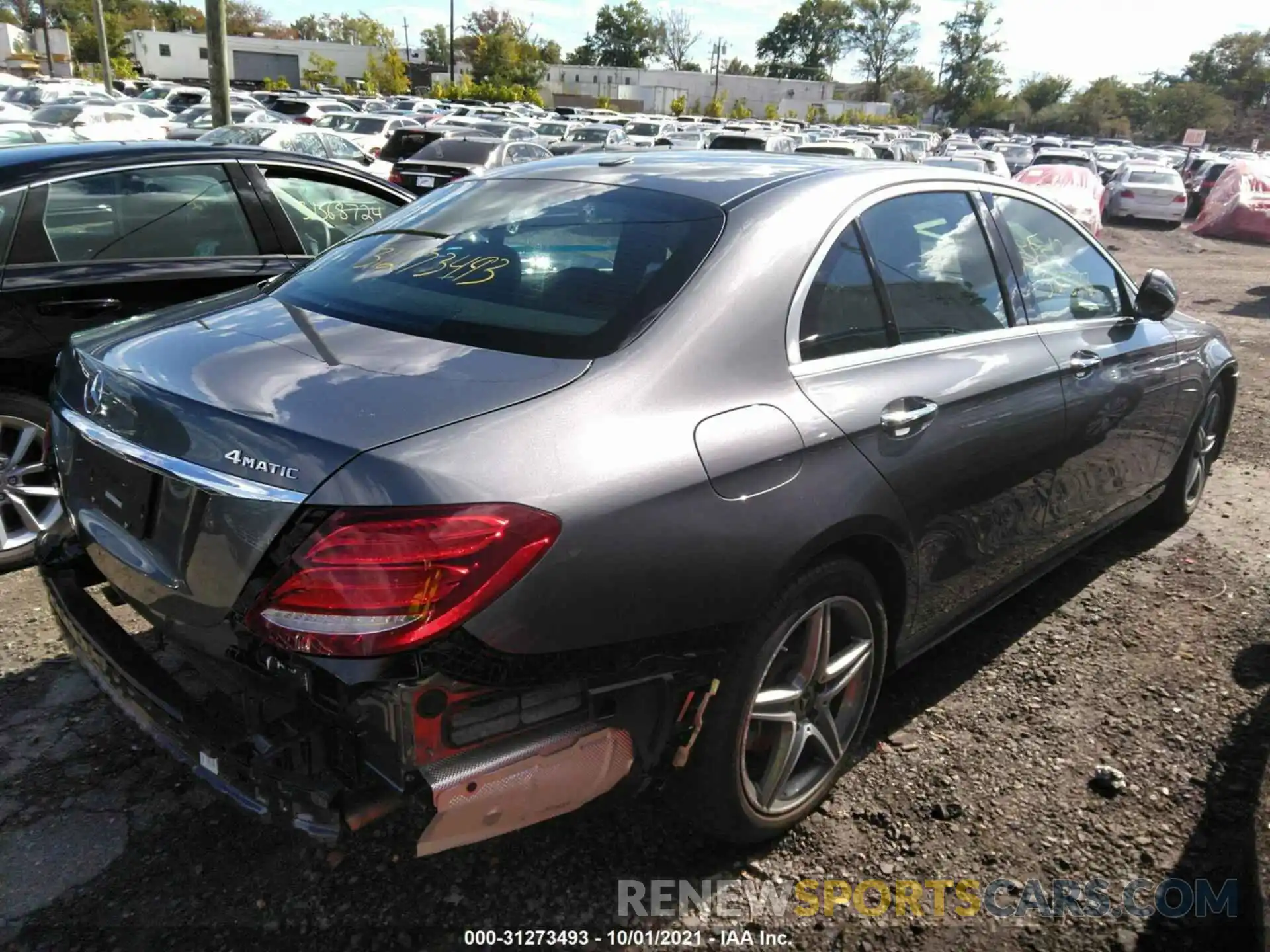 4 Photograph of a damaged car WDDZF4KB7KA660180 MERCEDES-BENZ E-CLASS 2019