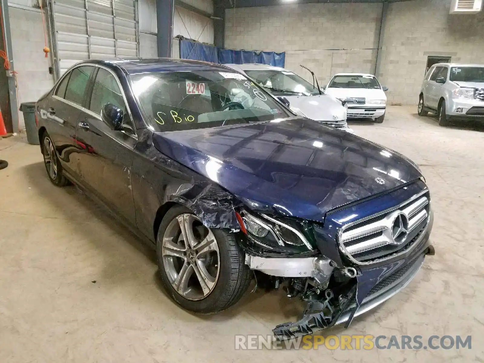 1 Photograph of a damaged car WDDZF4KB7KA665752 MERCEDES-BENZ E CLASS 2019