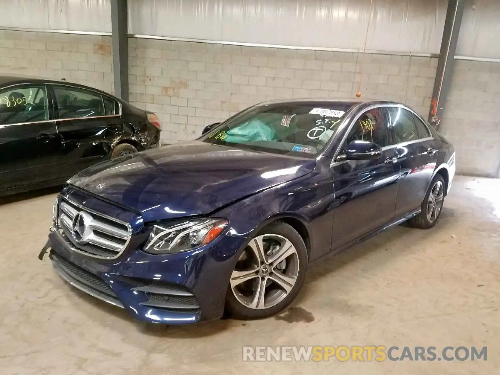 2 Photograph of a damaged car WDDZF4KB7KA665752 MERCEDES-BENZ E CLASS 2019