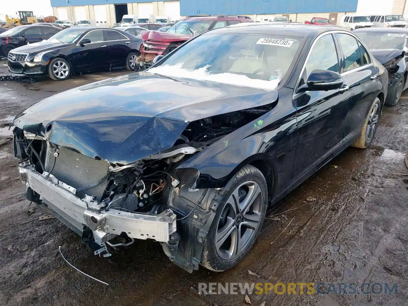 2 Photograph of a damaged car WDDZF4KB7KA673771 MERCEDES-BENZ E CLASS 2019