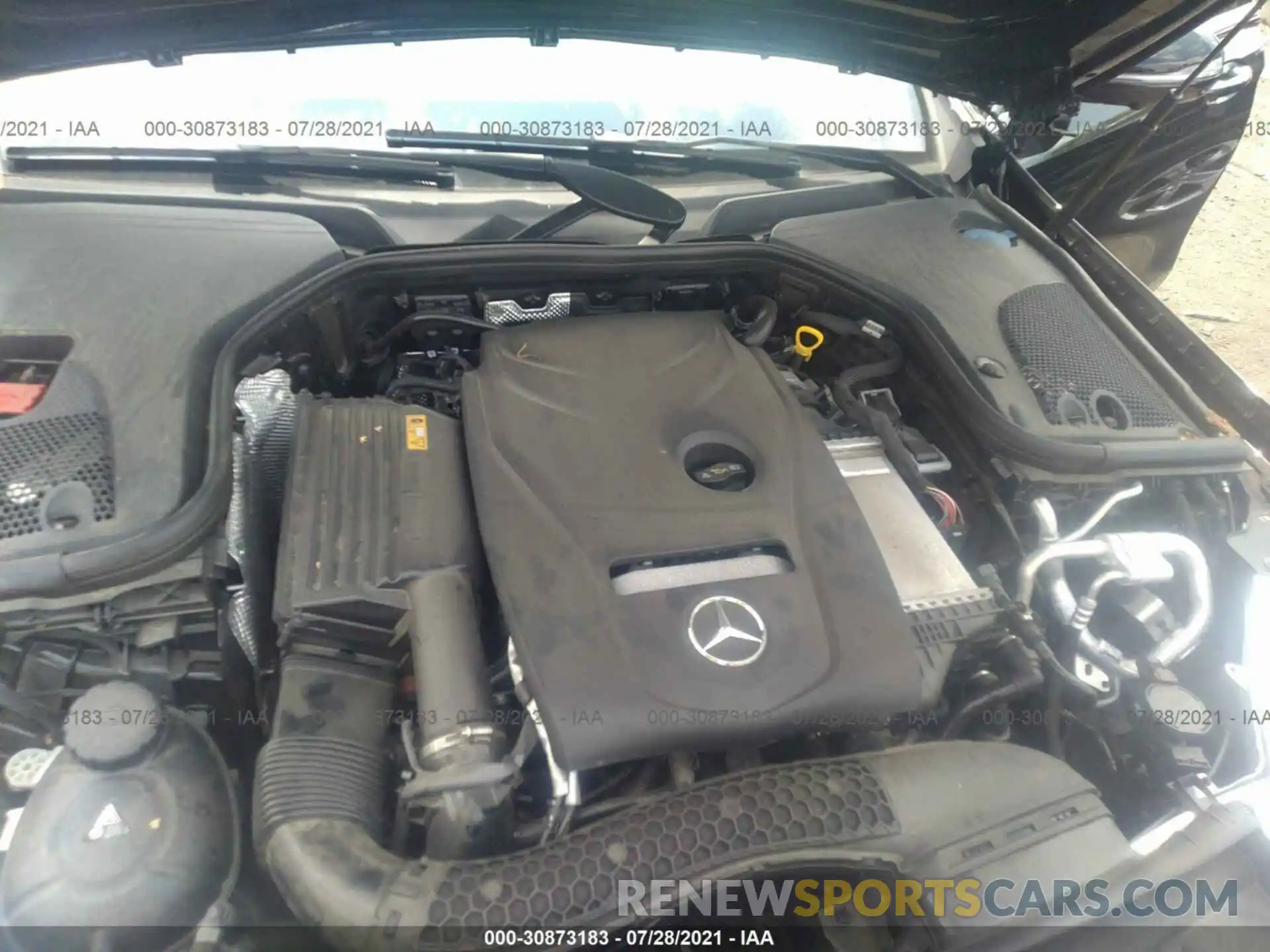 10 Photograph of a damaged car WDDZF4KB8KA523412 MERCEDES-BENZ E-CLASS 2019