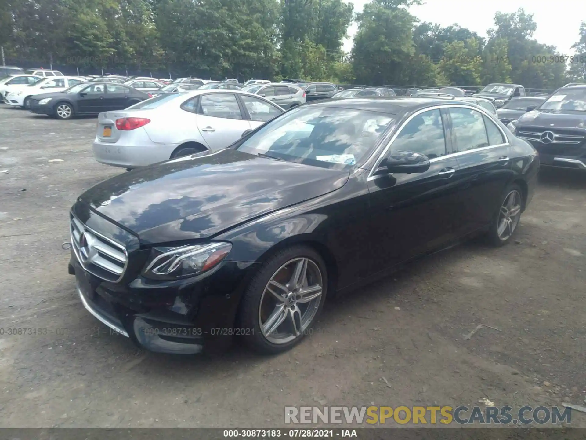 2 Photograph of a damaged car WDDZF4KB8KA523412 MERCEDES-BENZ E-CLASS 2019