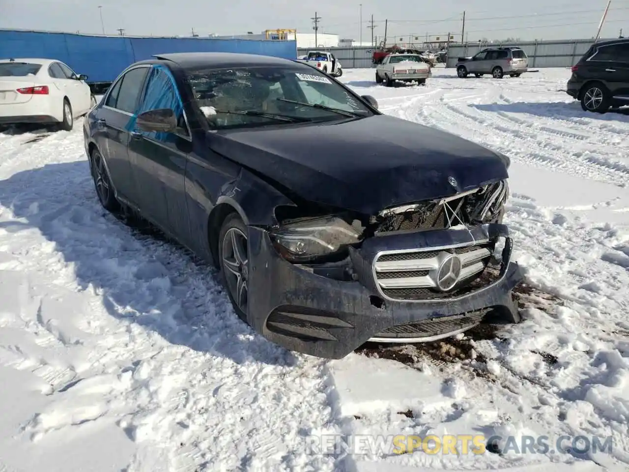 1 Photograph of a damaged car WDDZF4KB8KA551260 MERCEDES-BENZ E-CLASS 2019