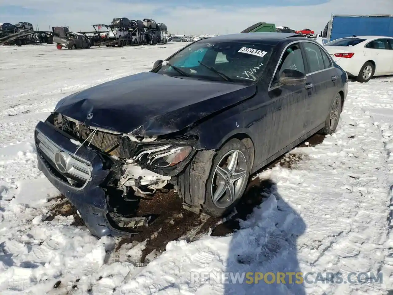 2 Photograph of a damaged car WDDZF4KB8KA551260 MERCEDES-BENZ E-CLASS 2019