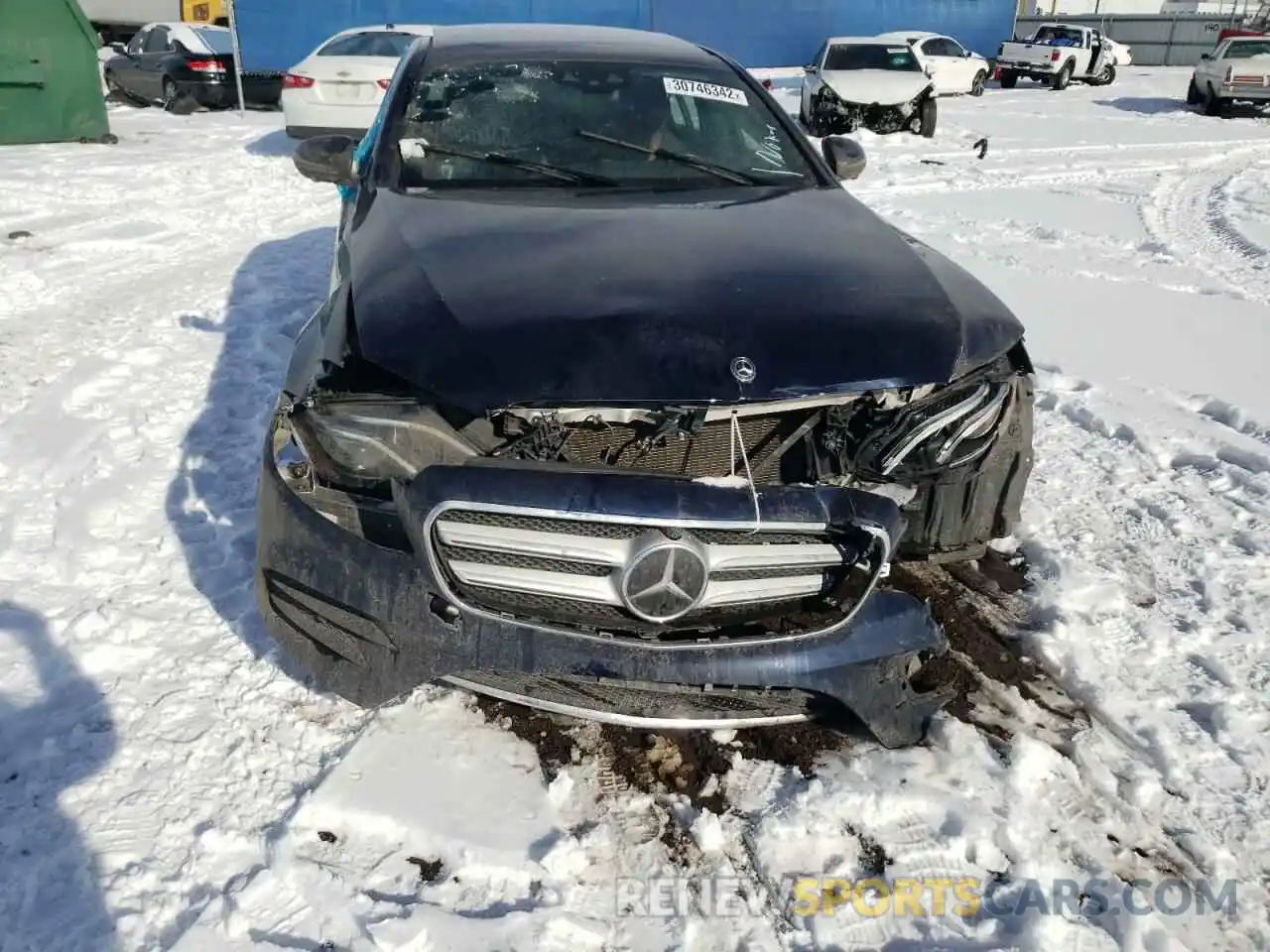 9 Photograph of a damaged car WDDZF4KB8KA551260 MERCEDES-BENZ E-CLASS 2019