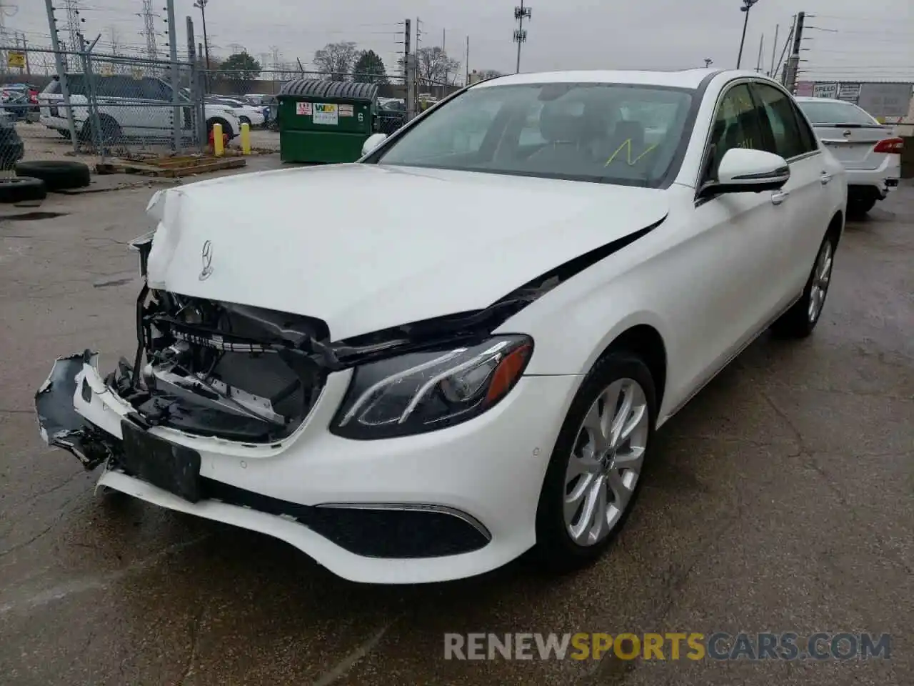 2 Photograph of a damaged car WDDZF4KB8KA551677 MERCEDES-BENZ E-CLASS 2019