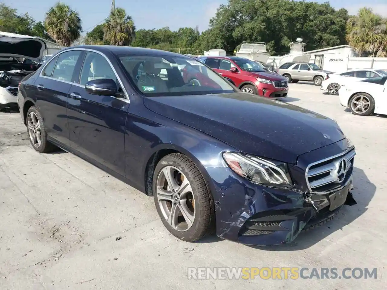 1 Photograph of a damaged car WDDZF4KB8KA559357 MERCEDES-BENZ E-CLASS 2019