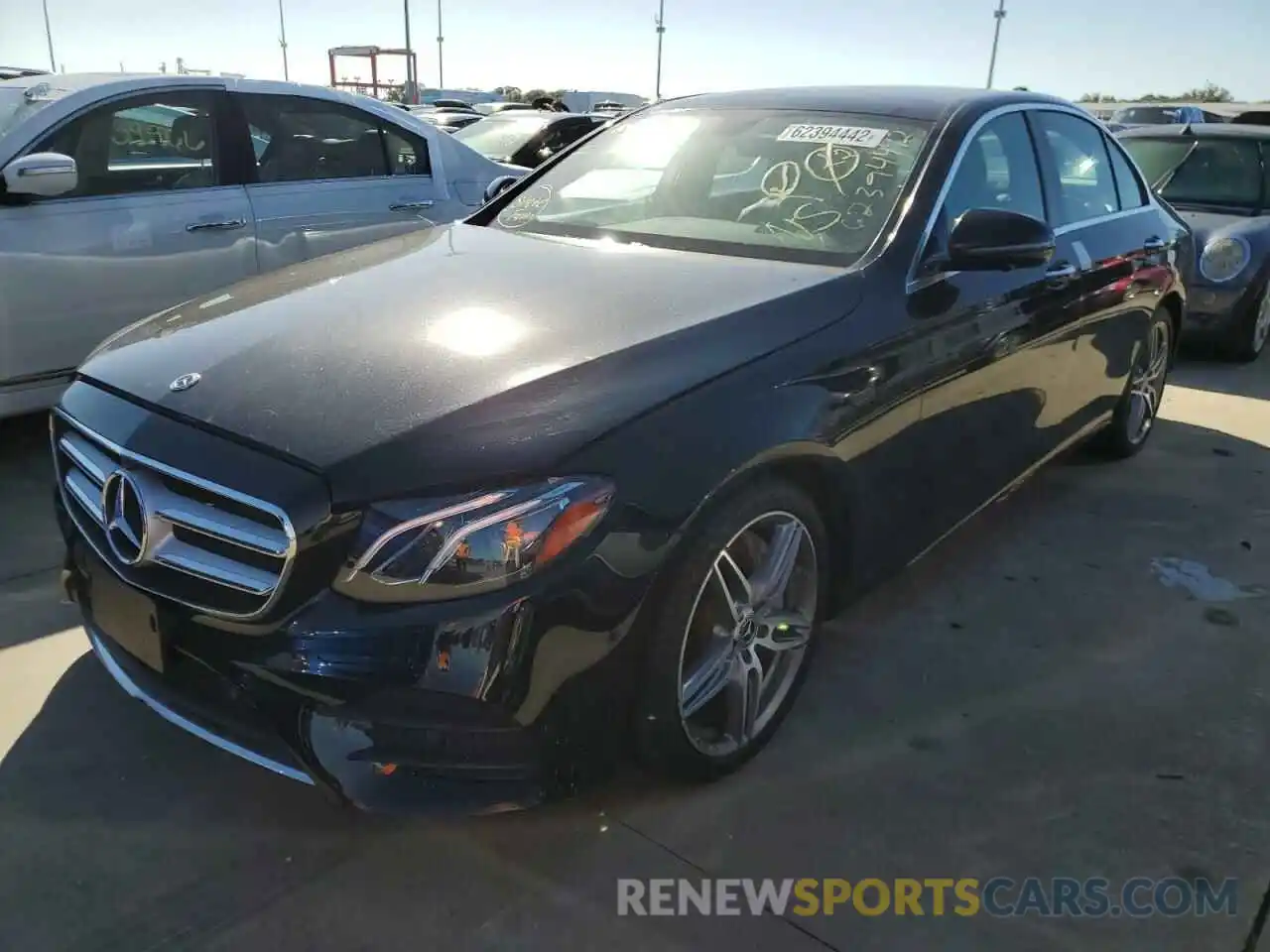 2 Photograph of a damaged car WDDZF4KB8KA585652 MERCEDES-BENZ E-CLASS 2019