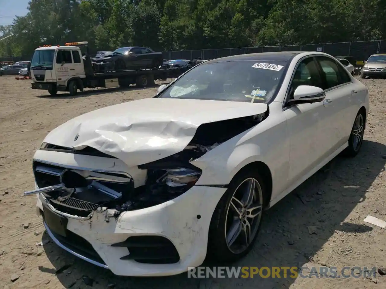 2 Photograph of a damaged car WDDZF4KB8KA638351 MERCEDES-BENZ E-CLASS 2019