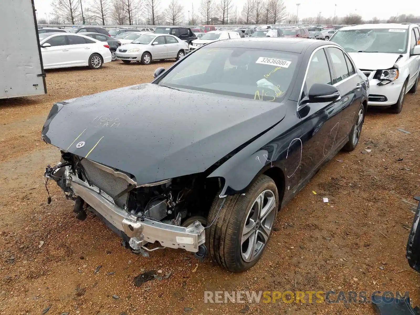 2 Photograph of a damaged car WDDZF4KB8KA677800 MERCEDES-BENZ E CLASS 2019