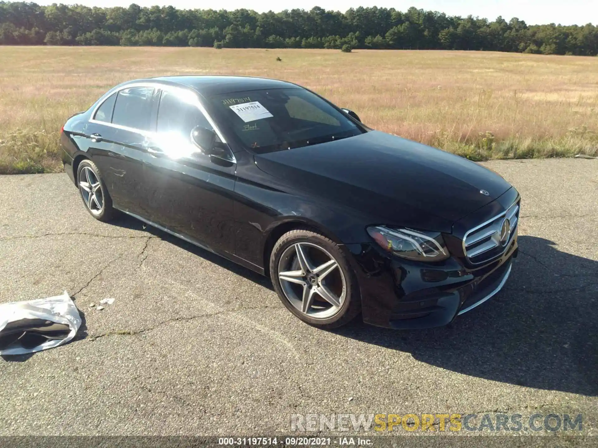 1 Photograph of a damaged car WDDZF4KB9KA522561 MERCEDES-BENZ E-CLASS 2019