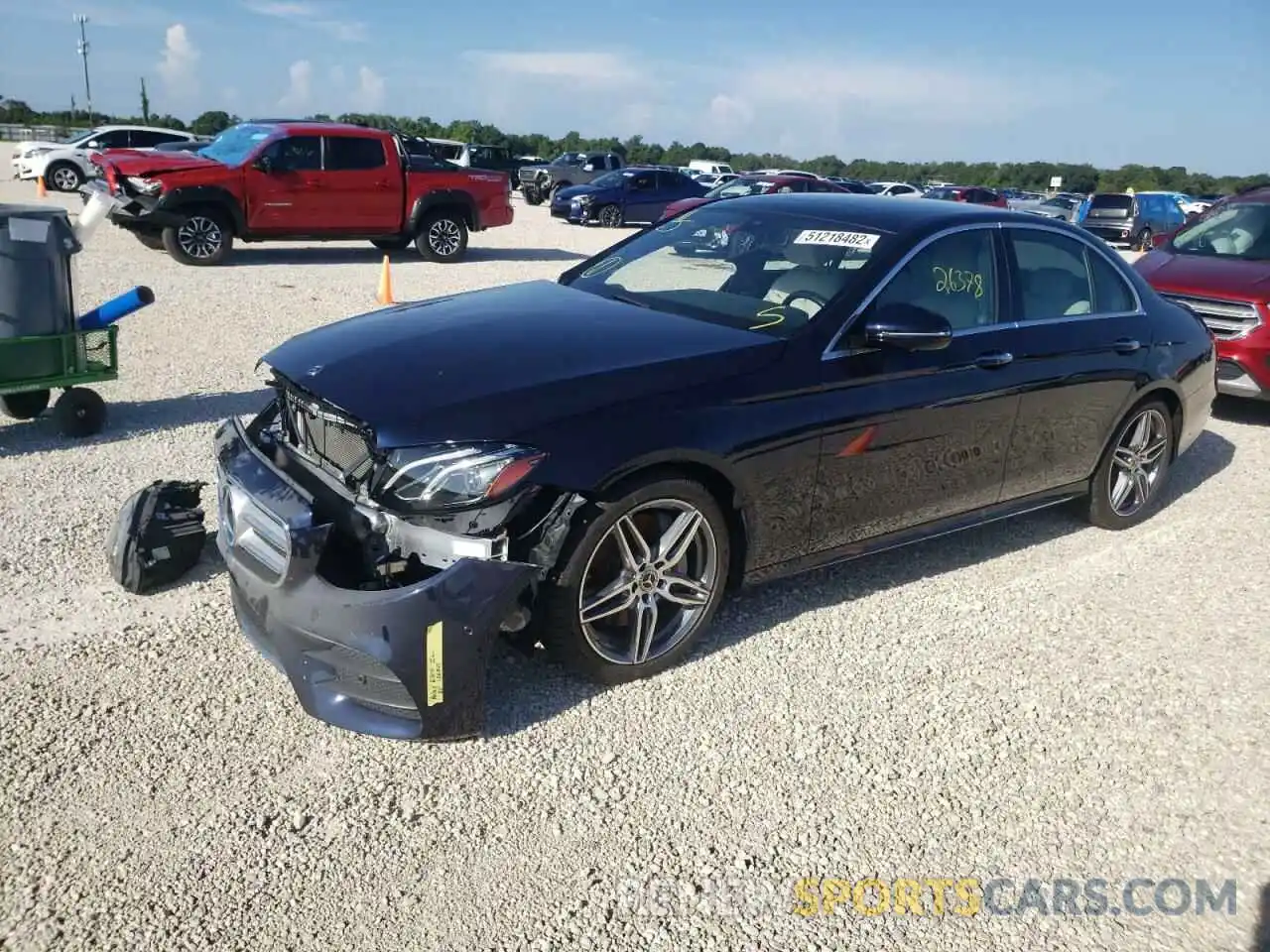 2 Photograph of a damaged car WDDZF4KB9KA552000 MERCEDES-BENZ E-CLASS 2019