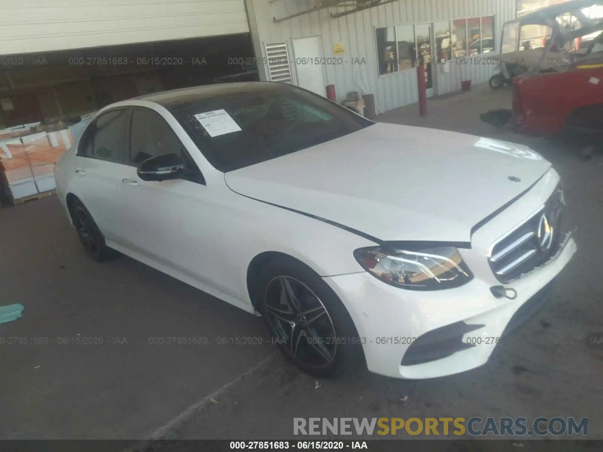 1 Photograph of a damaged car WDDZF4KB9KA555205 MERCEDES-BENZ E-CLASS 2019