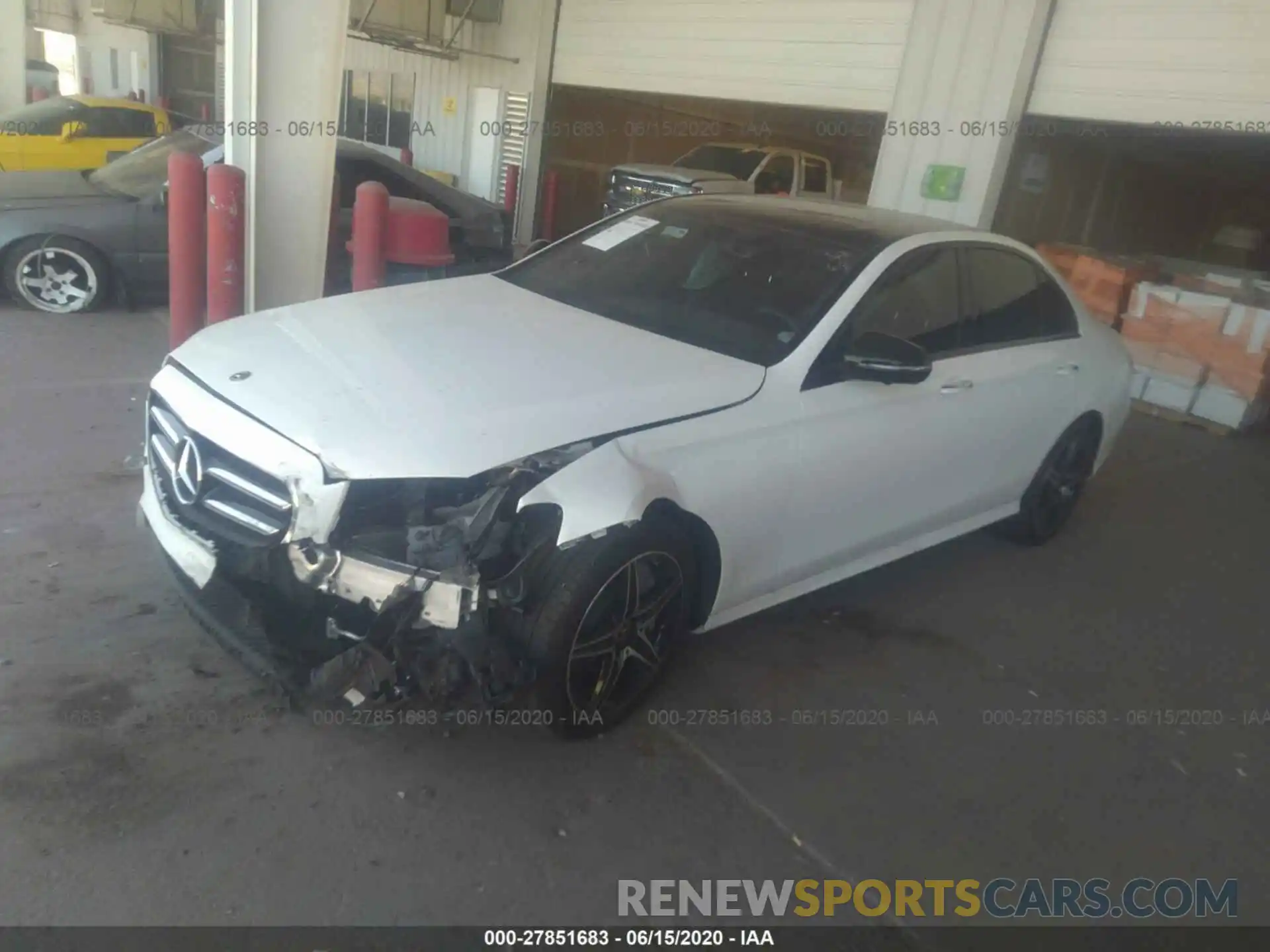 2 Photograph of a damaged car WDDZF4KB9KA555205 MERCEDES-BENZ E-CLASS 2019