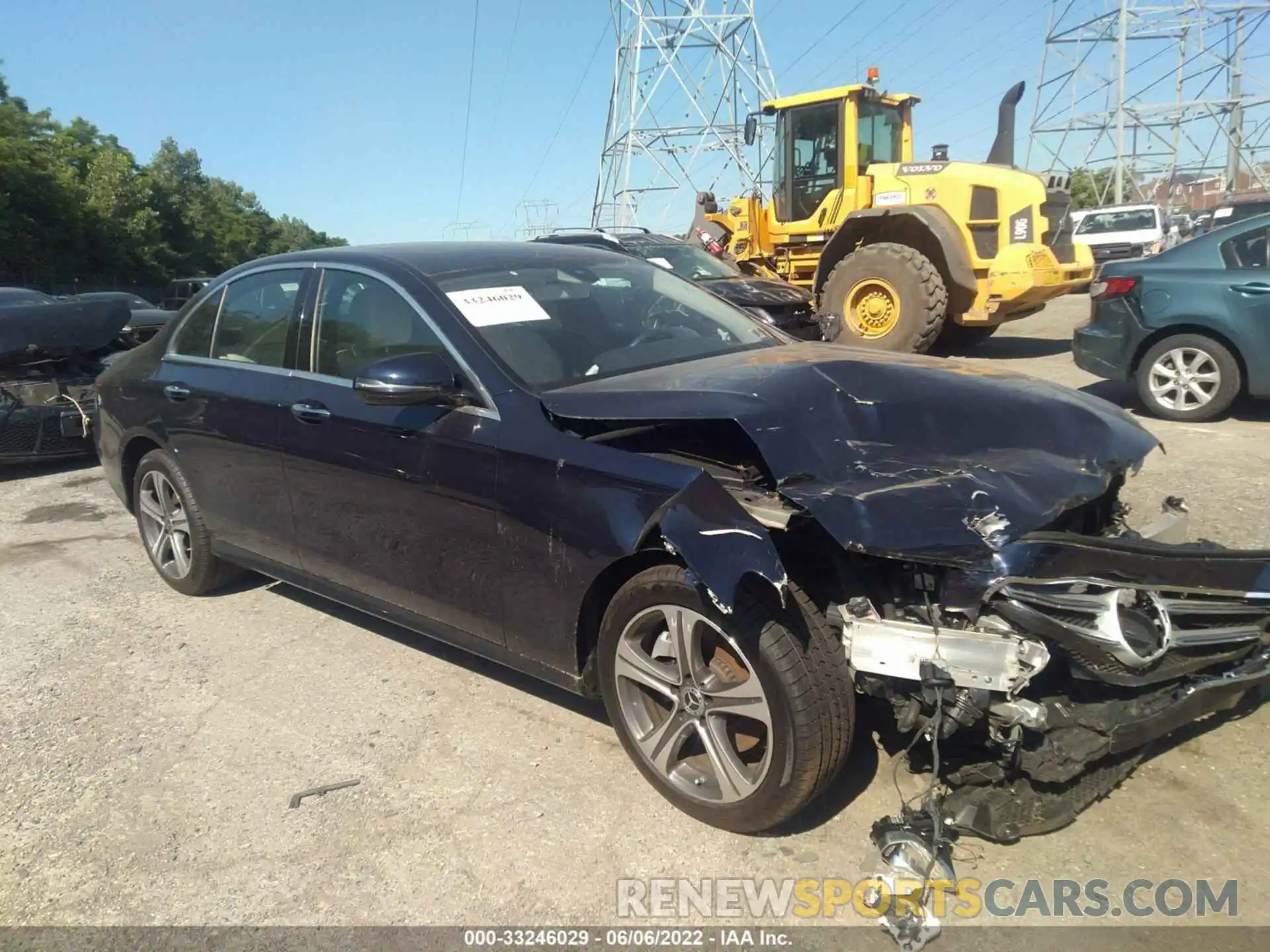 1 Photograph of a damaged car WDDZF4KB9KA628797 MERCEDES-BENZ E-CLASS 2019