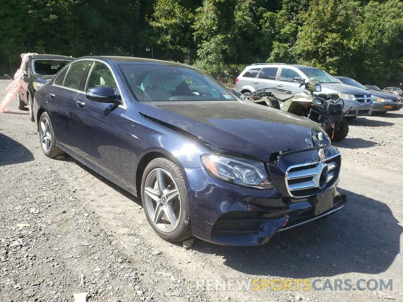 1 Photograph of a damaged car WDDZF4KB9KA632963 MERCEDES-BENZ E CLASS 2019