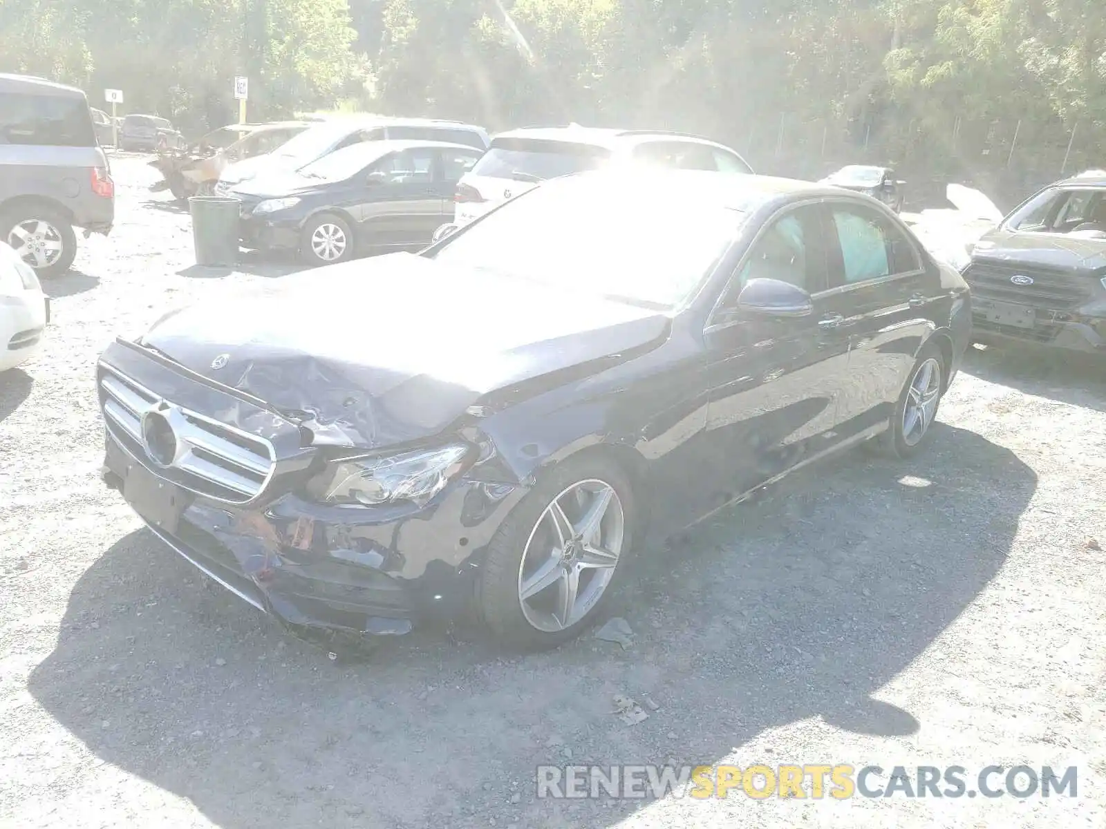 2 Photograph of a damaged car WDDZF4KB9KA632963 MERCEDES-BENZ E CLASS 2019