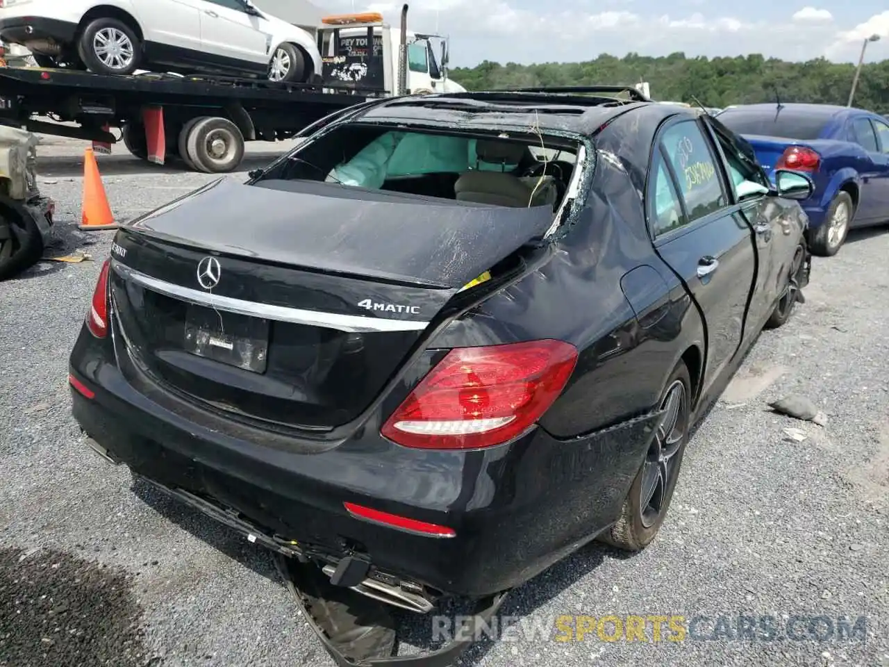 4 Photograph of a damaged car WDDZF4KB9KA691804 MERCEDES-BENZ E-CLASS 2019