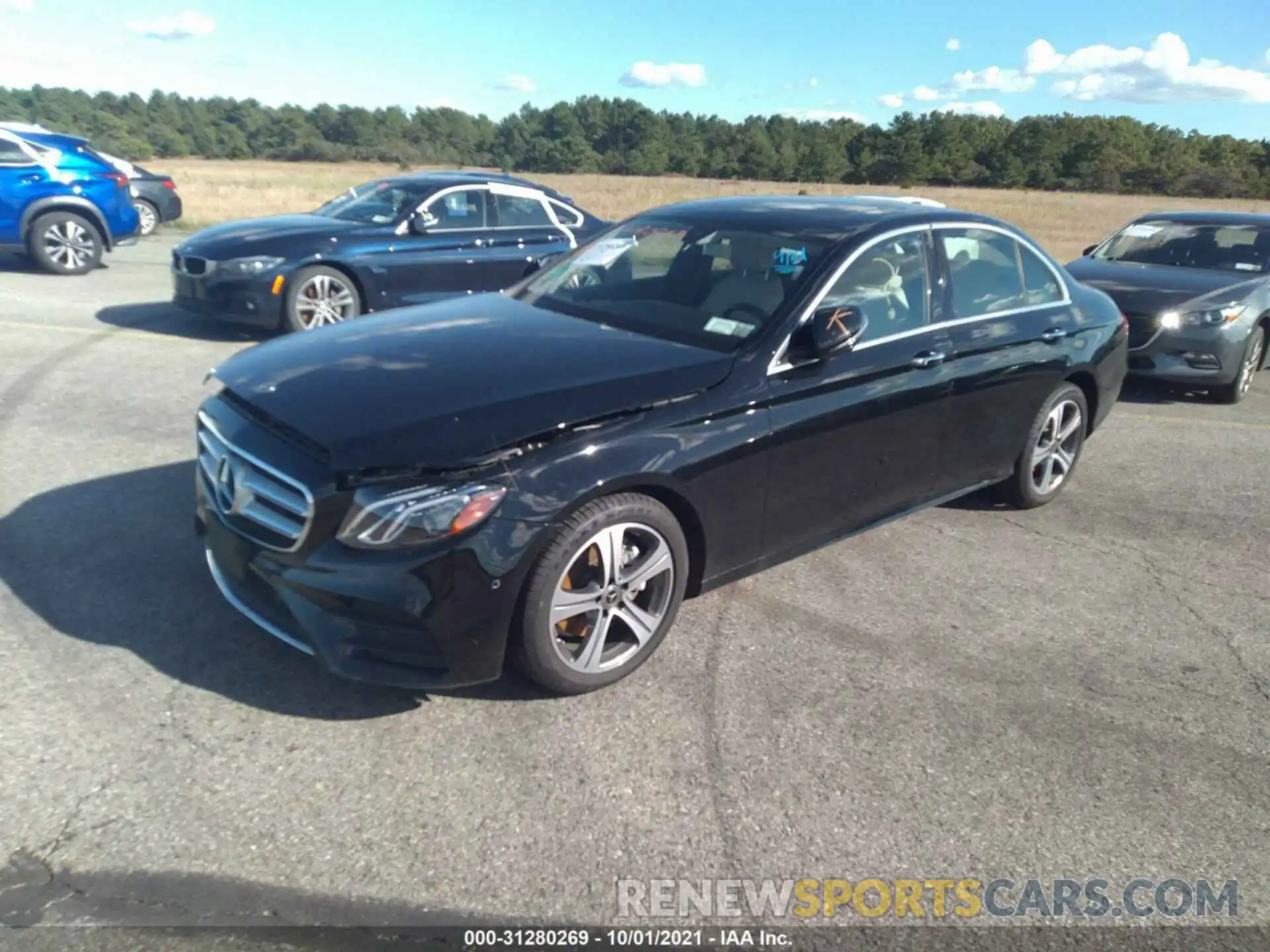 2 Photograph of a damaged car WDDZF4KBXKA507812 MERCEDES-BENZ E-CLASS 2019