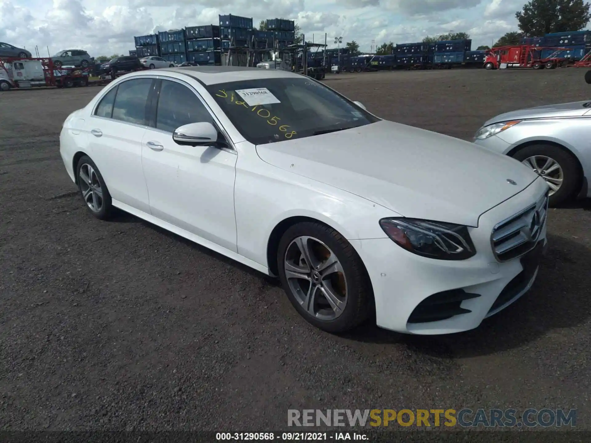 1 Photograph of a damaged car WDDZF4KBXKA544570 MERCEDES-BENZ E-CLASS 2019