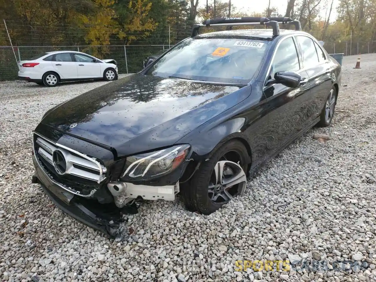 2 Photograph of a damaged car WDDZF4KBXKA634950 MERCEDES-BENZ E-CLASS 2019