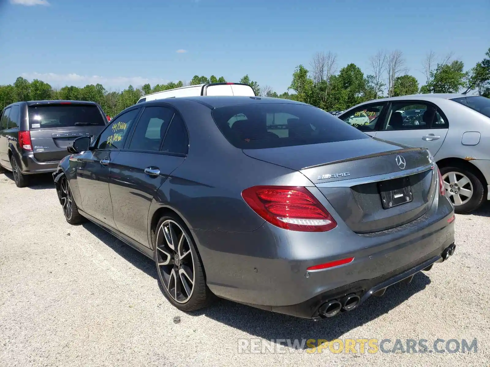 3 Photograph of a damaged car WDDZF6BB1KA599100 MERCEDES-BENZ E-CLASS 2019