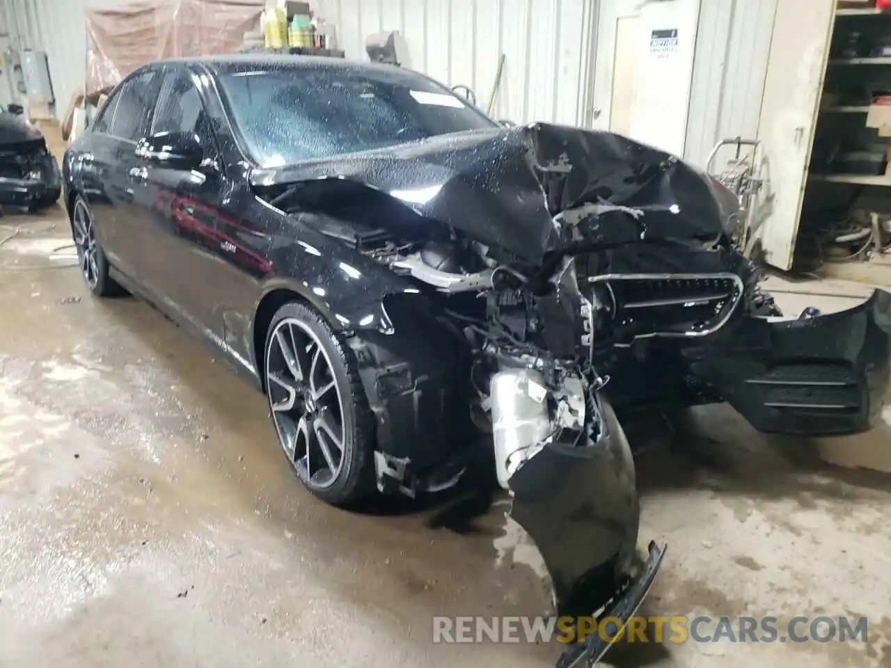 1 Photograph of a damaged car WDDZF6BB1KA672336 MERCEDES-BENZ E-CLASS 2019