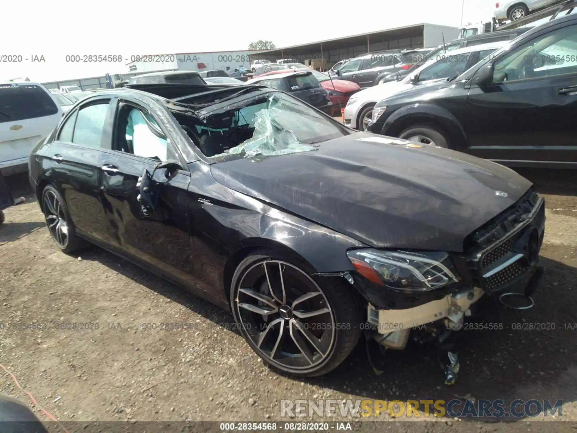 1 Photograph of a damaged car WDDZF6BB2KA586498 MERCEDES-BENZ E-CLASS 2019