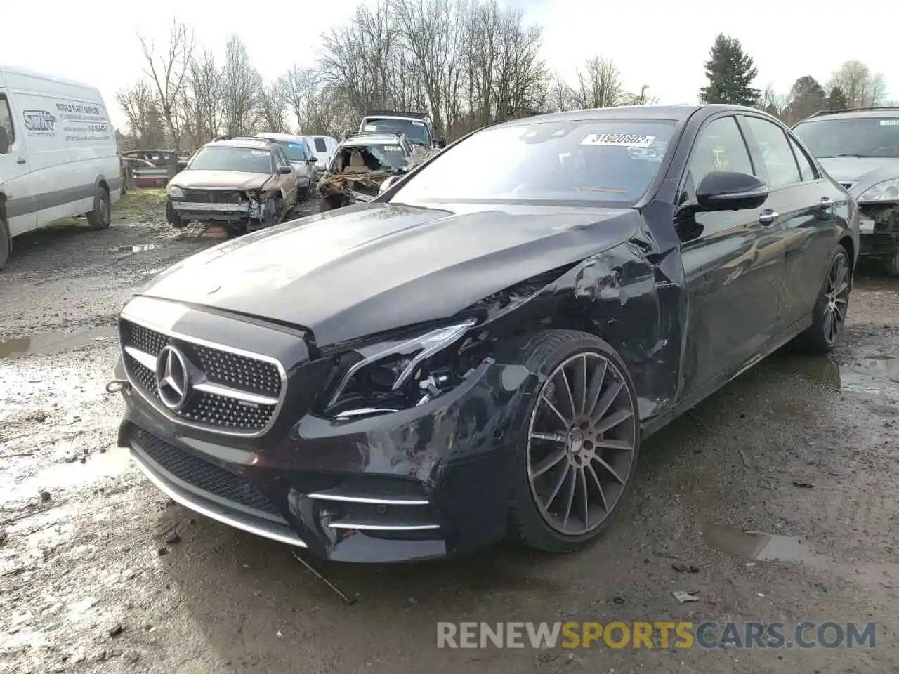 2 Photograph of a damaged car WDDZF6BB3KA664495 MERCEDES-BENZ E-CLASS 2019