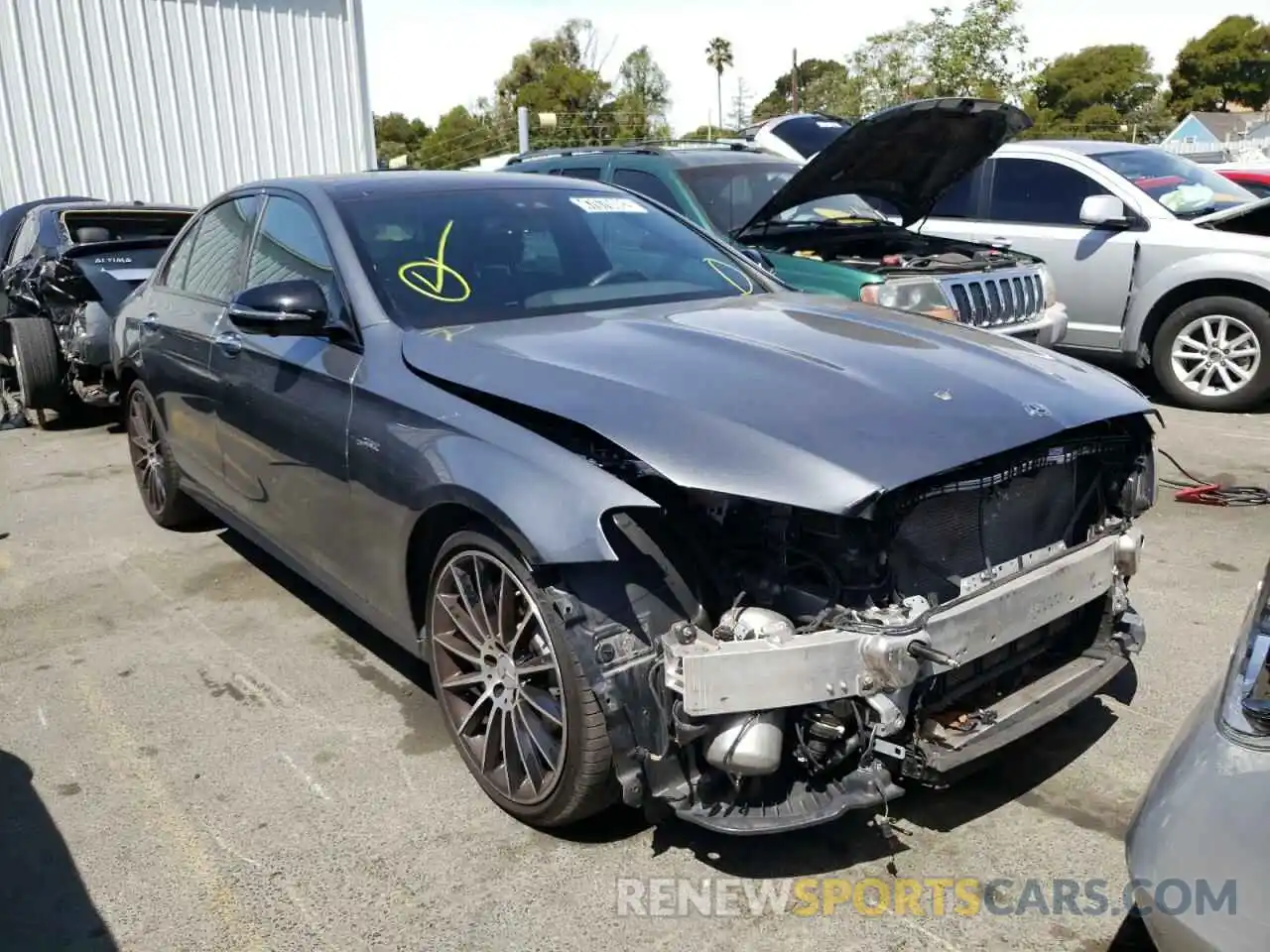 1 Photograph of a damaged car WDDZF6BB3KA680695 MERCEDES-BENZ E-CLASS 2019