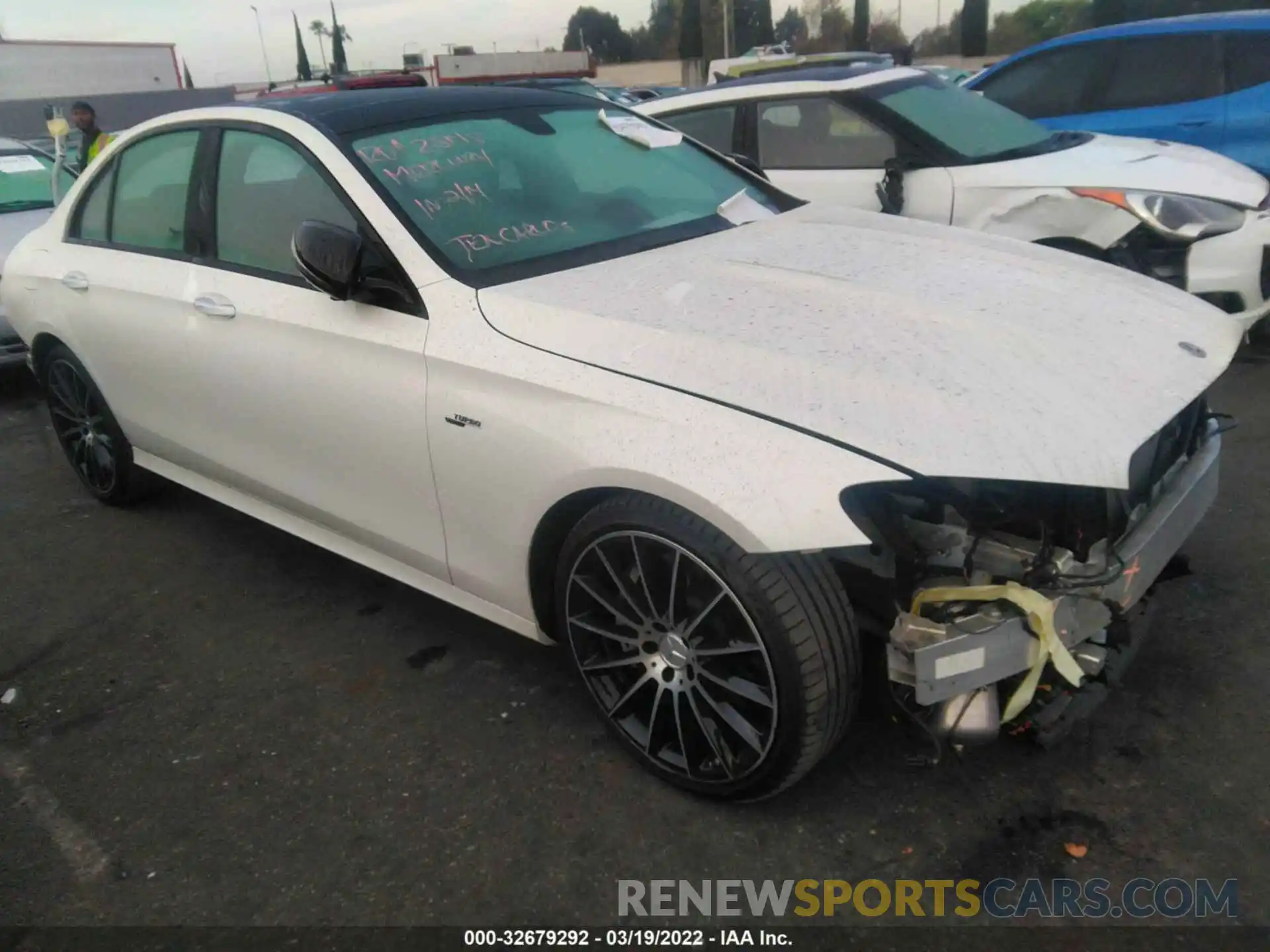 1 Photograph of a damaged car WDDZF6BB4KA633336 MERCEDES-BENZ E-CLASS 2019