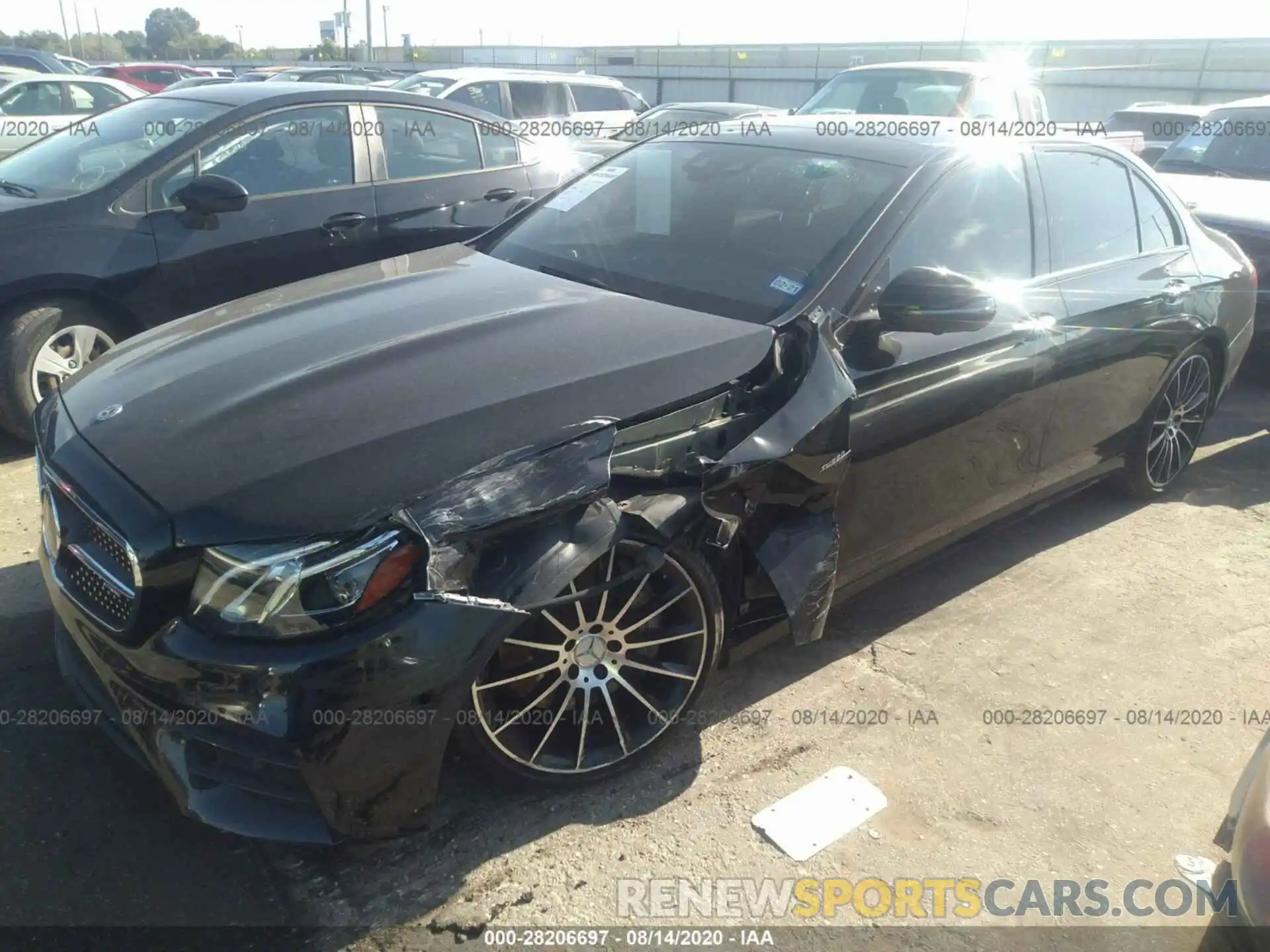 2 Photograph of a damaged car WDDZF6BB9KA567589 MERCEDES-BENZ E-CLASS 2019