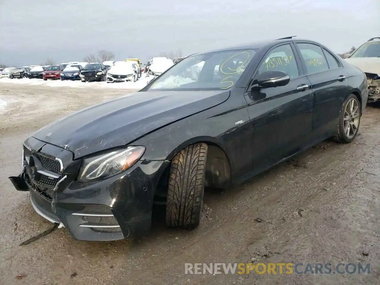 2 Photograph of a damaged car WDDZF6BBXKA575958 MERCEDES-BENZ E-CLASS 2019