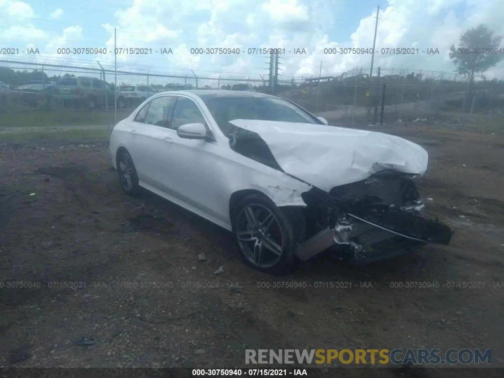 1 Photograph of a damaged car WDDZF6JB0KA591250 MERCEDES-BENZ E-CLASS 2019