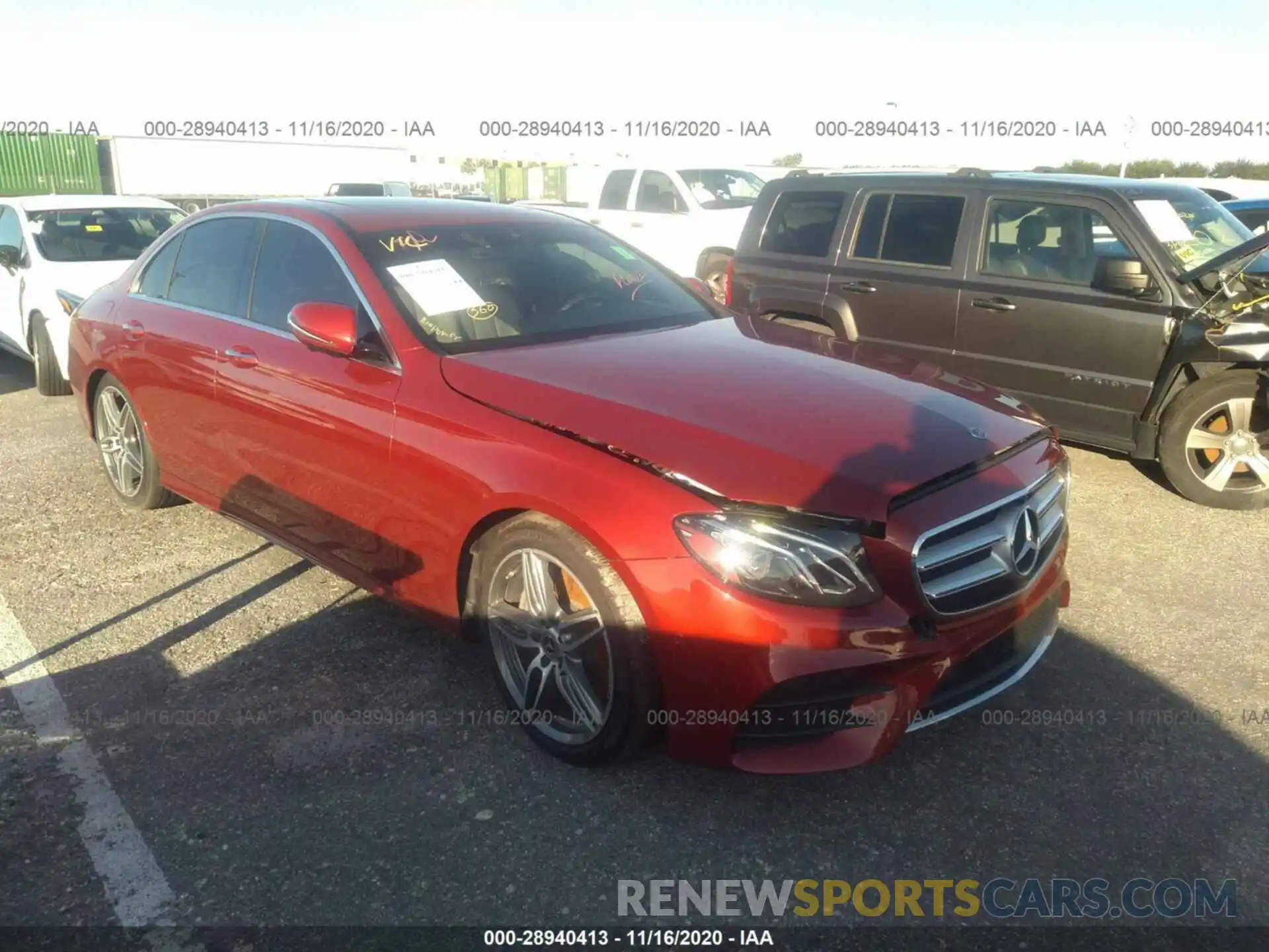 1 Photograph of a damaged car WDDZF6JB1KA490167 MERCEDES-BENZ E-CLASS 2019