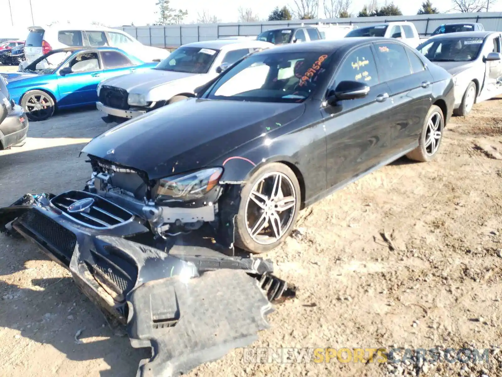 2 Photograph of a damaged car WDDZF6JB1KA692619 MERCEDES-BENZ E CLASS 2019