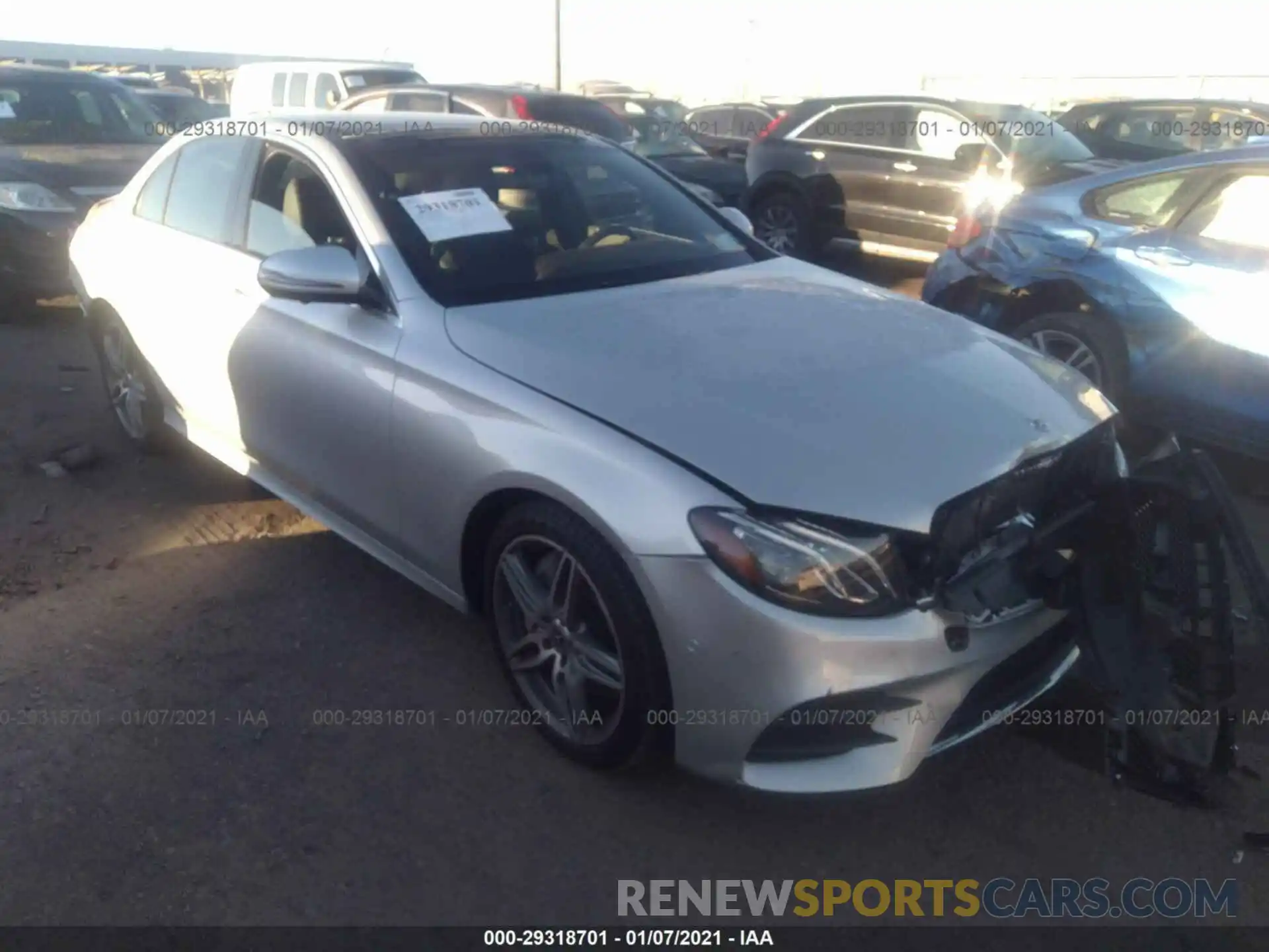 1 Photograph of a damaged car WDDZF6JB2KA639895 MERCEDES-BENZ E-CLASS 2019