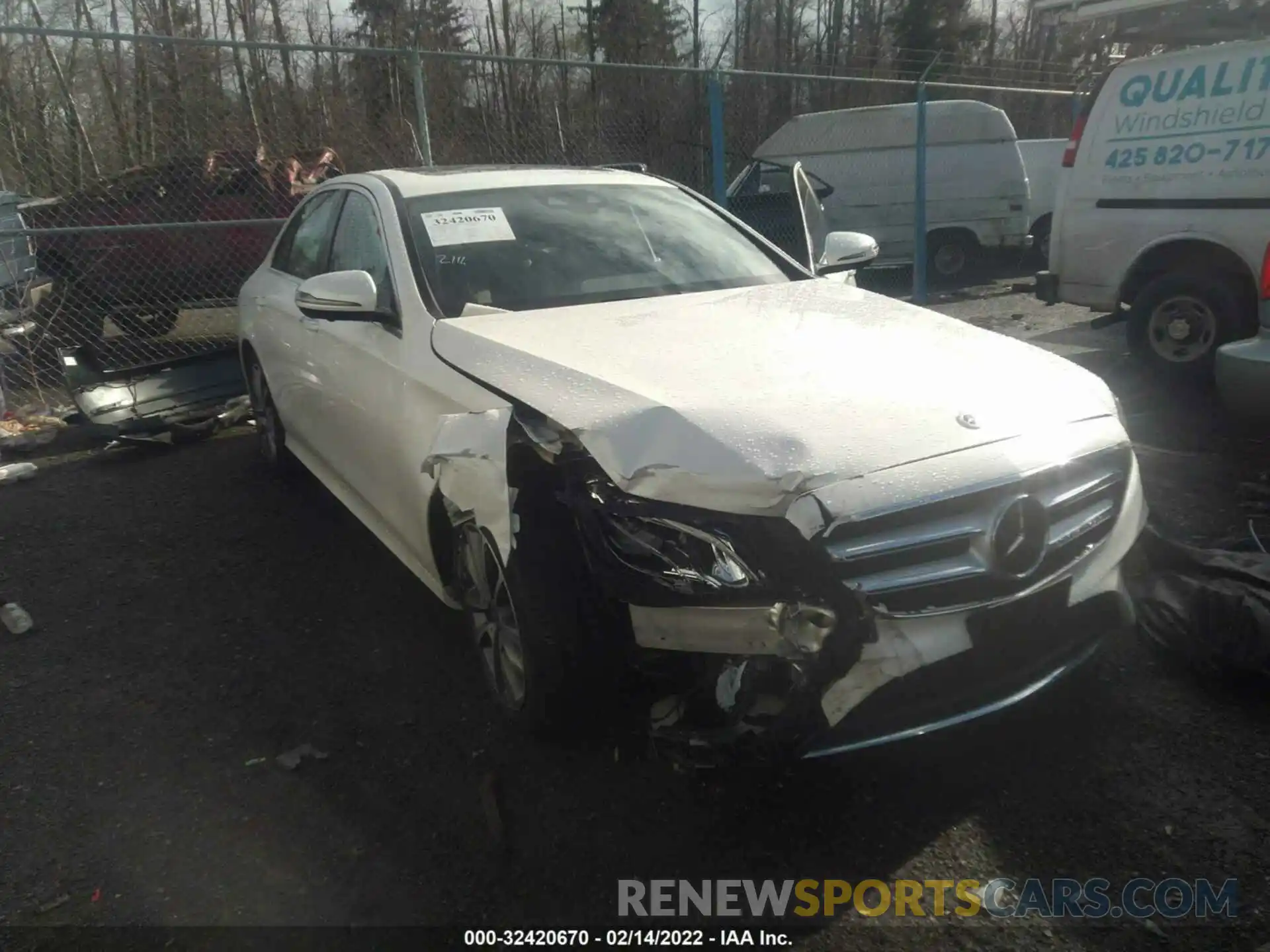 1 Photograph of a damaged car WDDZF6JB3KA596393 MERCEDES-BENZ E-CLASS 2019