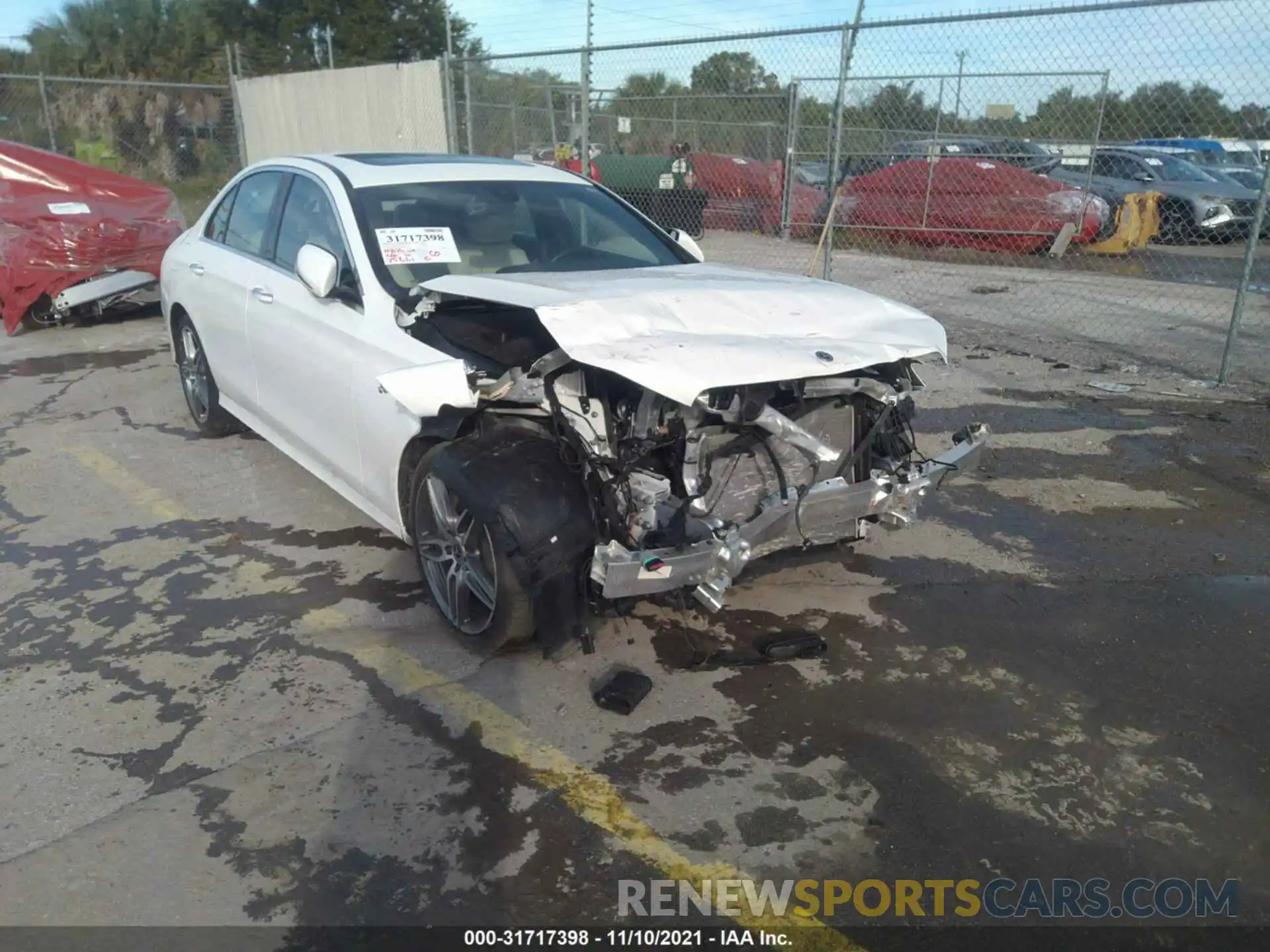 1 Photograph of a damaged car WDDZF6JB4KA491488 MERCEDES-BENZ E-CLASS 2019