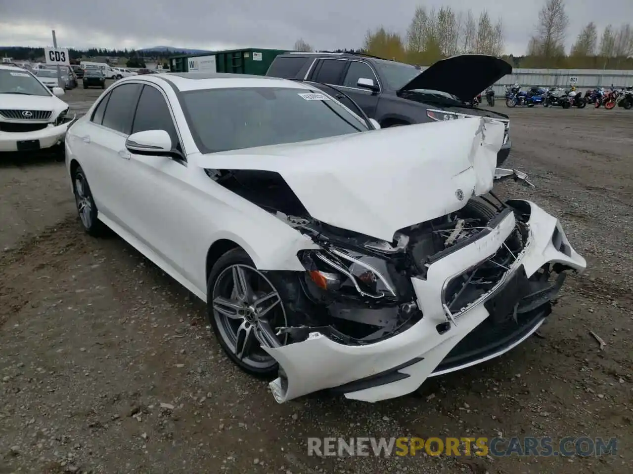 1 Photograph of a damaged car WDDZF6JB4KA491684 MERCEDES-BENZ E-CLASS 2019