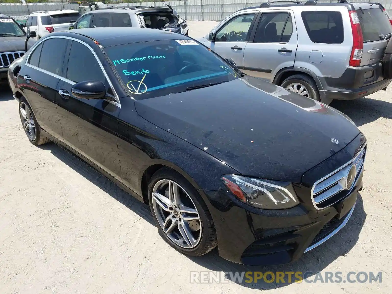 1 Photograph of a damaged car WDDZF6JB5KA676505 MERCEDES-BENZ E CLASS 2019