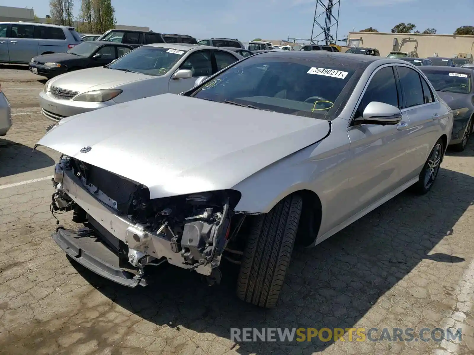 2 Photograph of a damaged car WDDZF6JB6KA517203 MERCEDES-BENZ E CLASS 2019